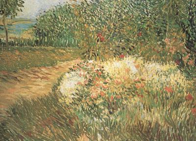 Vincent Van Gogh Corner of Voyer d'Argenson Park at Asnieres (nn04) France oil painting art